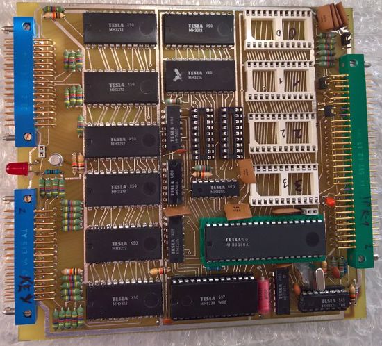 Picture of JPR-1 single-board microcomputer for SAPI-1